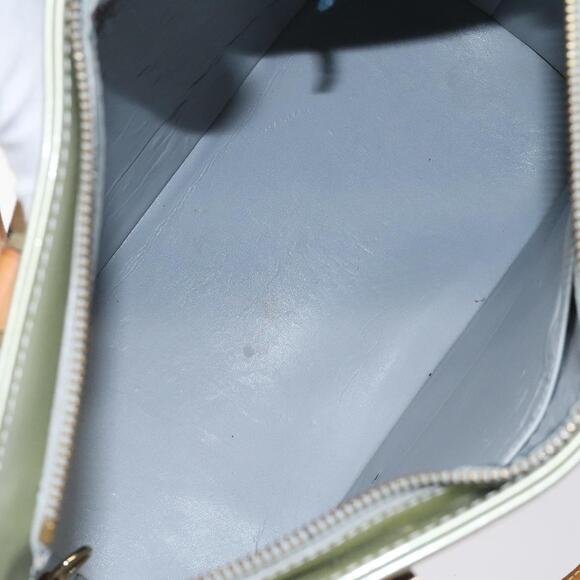 LOUIS VUITTON Monogram Vernis Houston Hand Bag Gris M91053 - Picture 11 of 16